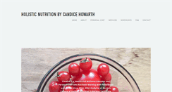 Desktop Screenshot of candicehowarth.com